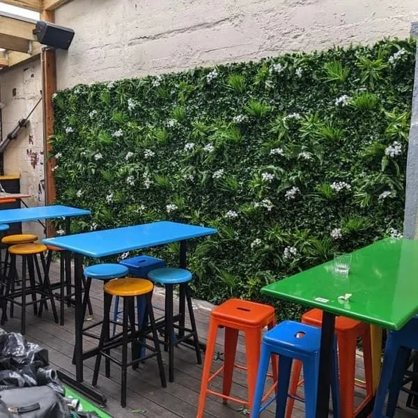 Faux Leaf Wall